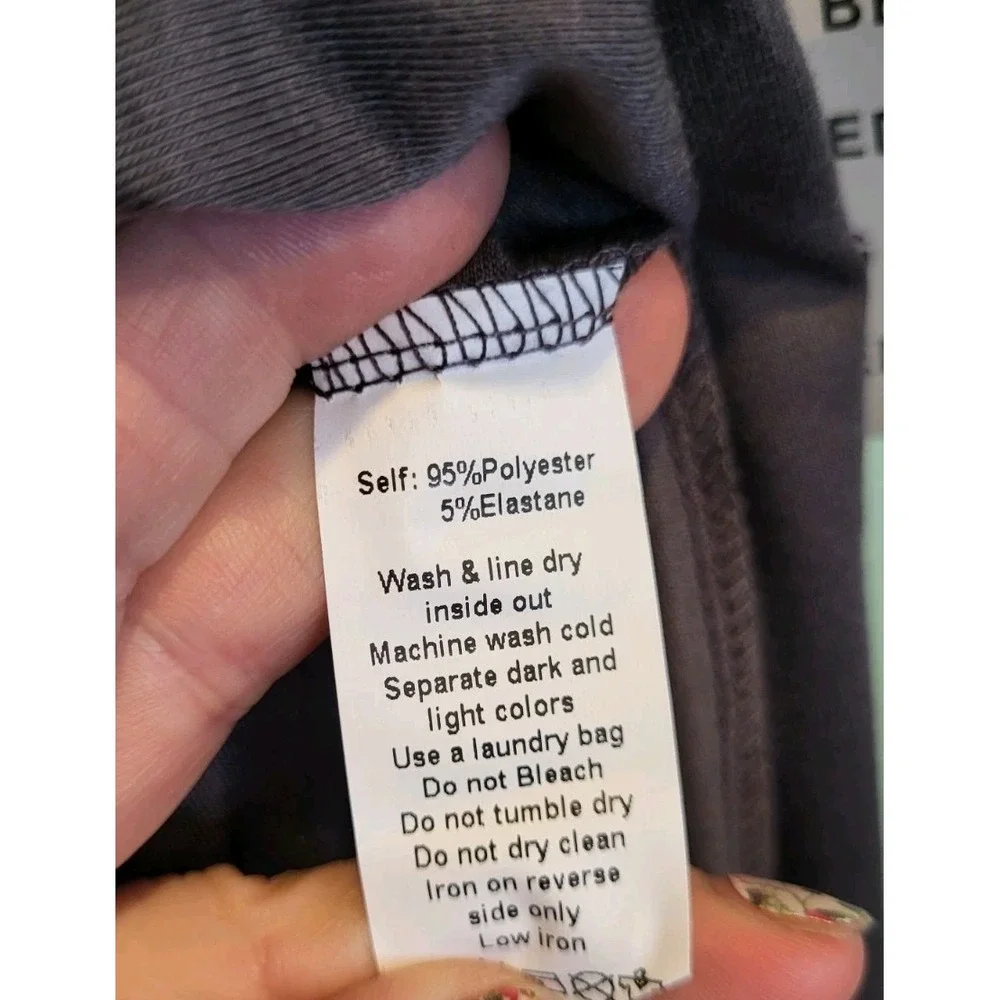 New Mia Joy Alaya Hi Lo Flutter Sleeve Fairy Grunge Whimsigoth Midi Dress 12/S - Picture 8 of 9